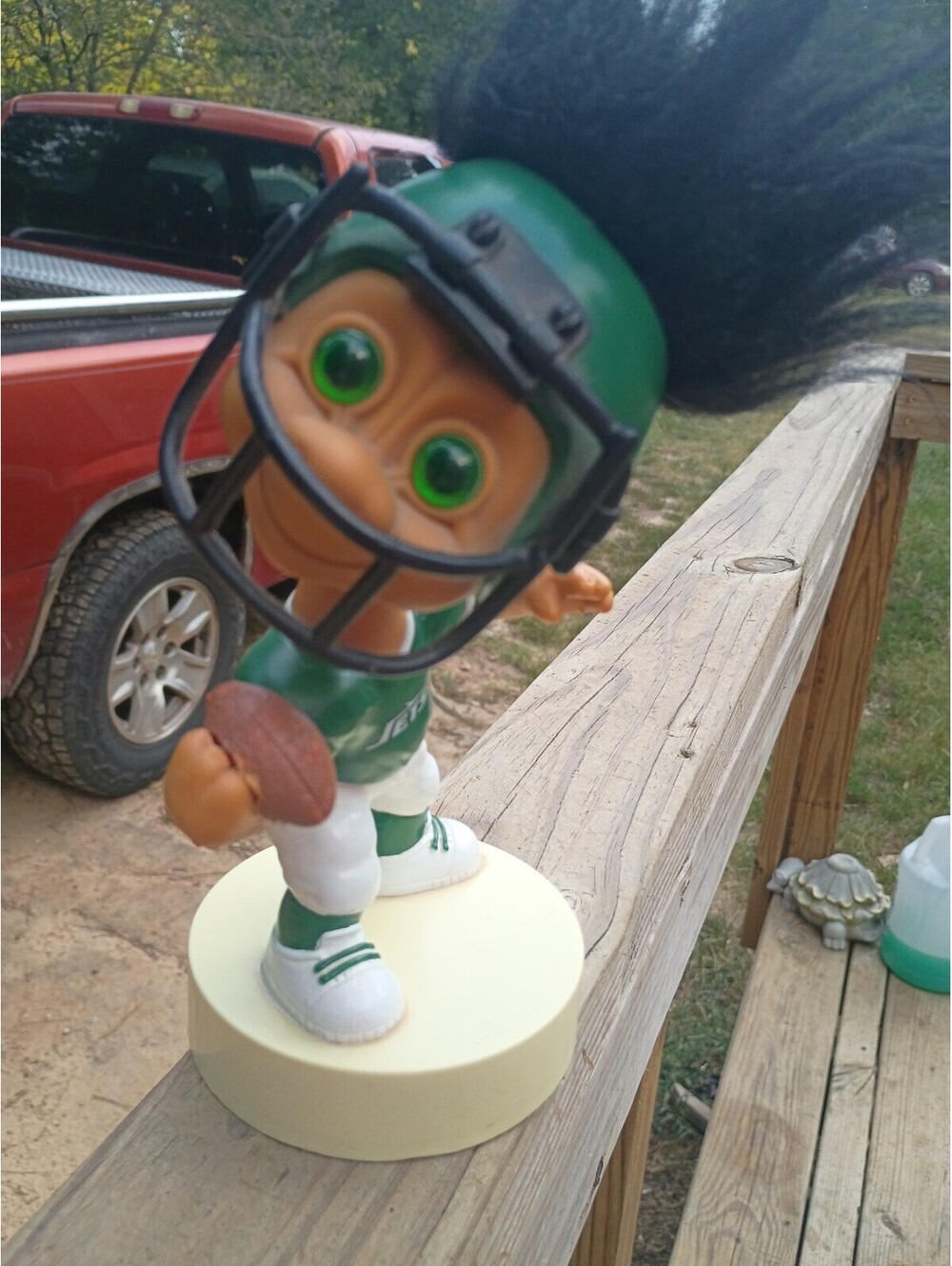 1992 NFL New York Jets Football Player Bobblehead Figurine